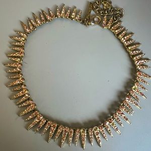 Oscar De La Renta Sea Urchin Crystal Necklace